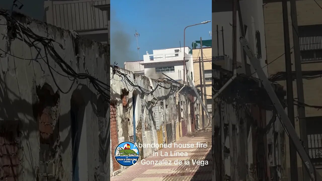 Abandoned House Fire in La Linea Spain