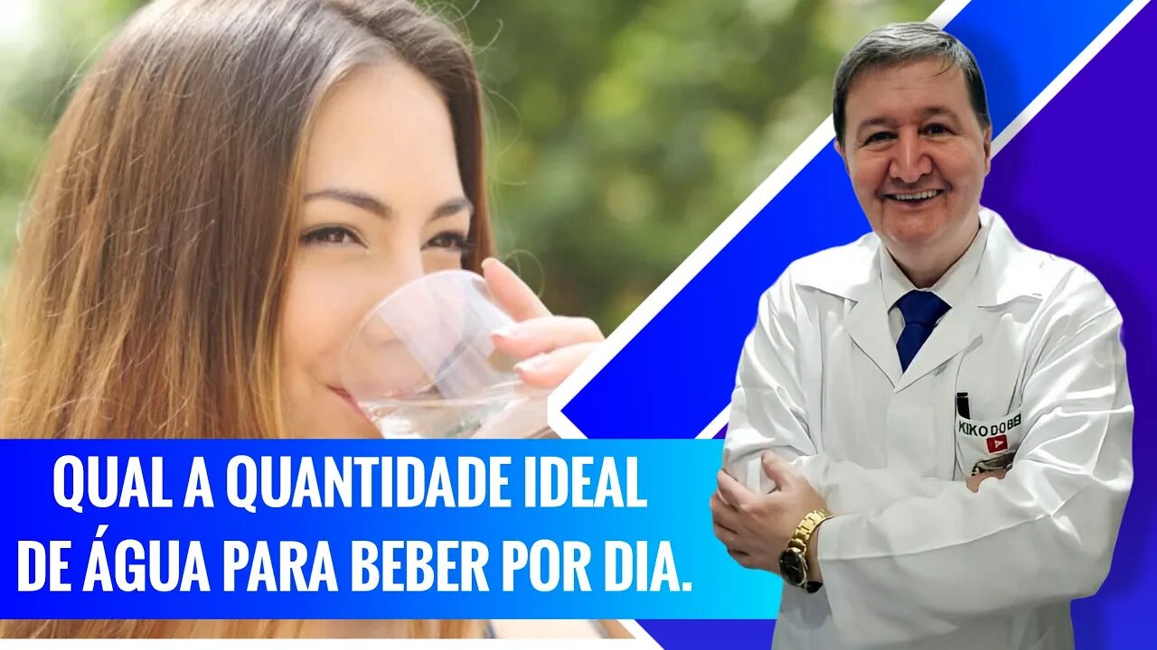 Qual a quantidade ideal de água para beber por dia COMUM ALCALINA E OUTROS LÍQUIDOS melhor vídeo