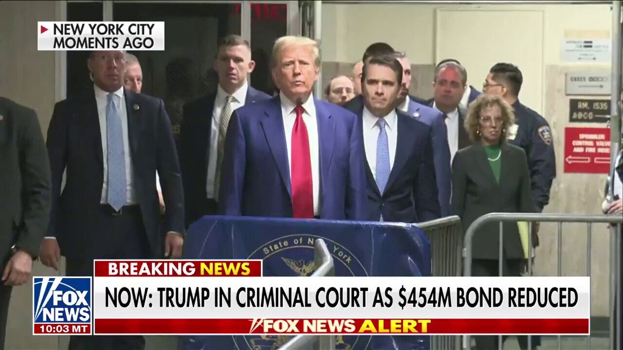 Trump Torches New York Judge After Bond Reduction: 'A Disgrace To This Country'