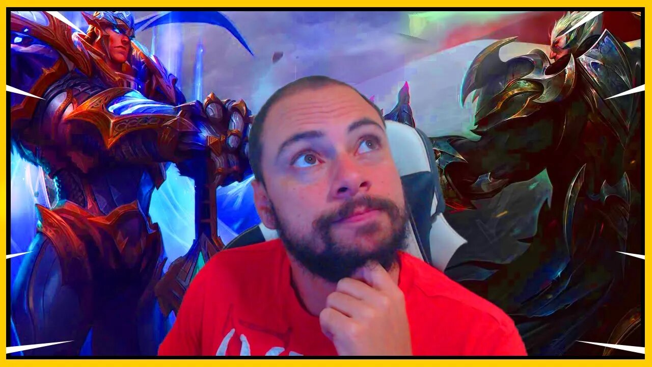 DARIUS VS GAREN (FULL BUILD) FULL AD // FULL GUME // FULL TANK // SEM ITENS - QUEM VENCE?