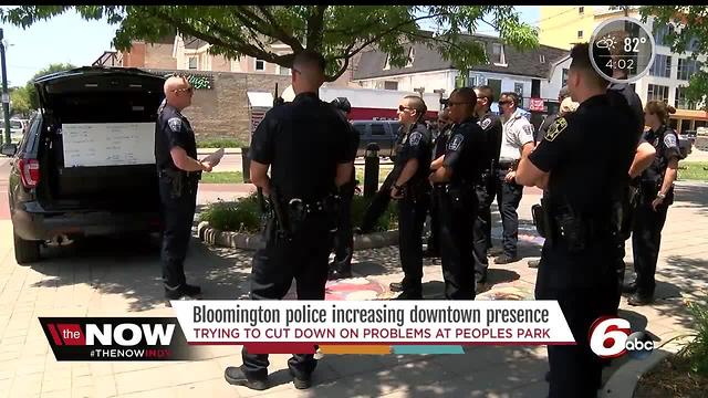 Bloomington police increase presence amid crime complaints