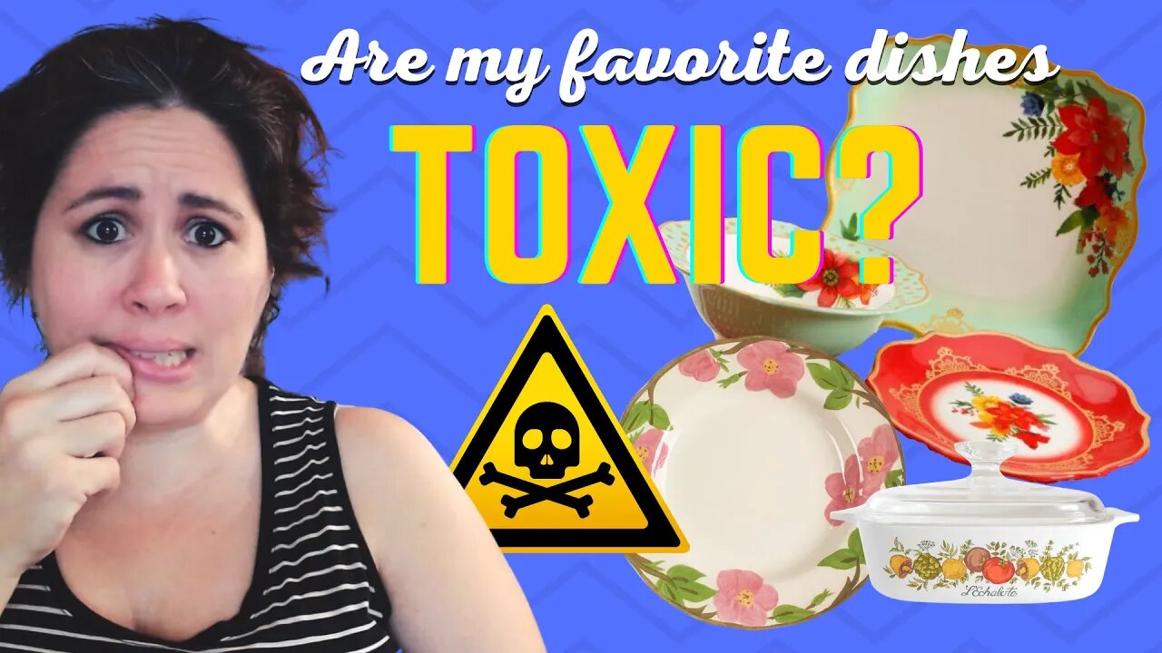 Are my favorite dishes toxic? I hope not! I'm doing my homework!