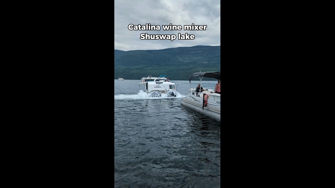 Catalina wine mixer on shuswap