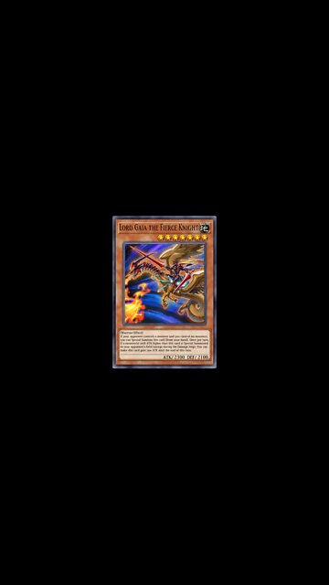 Lord Gaia The Fierce Knight - Underrated Card