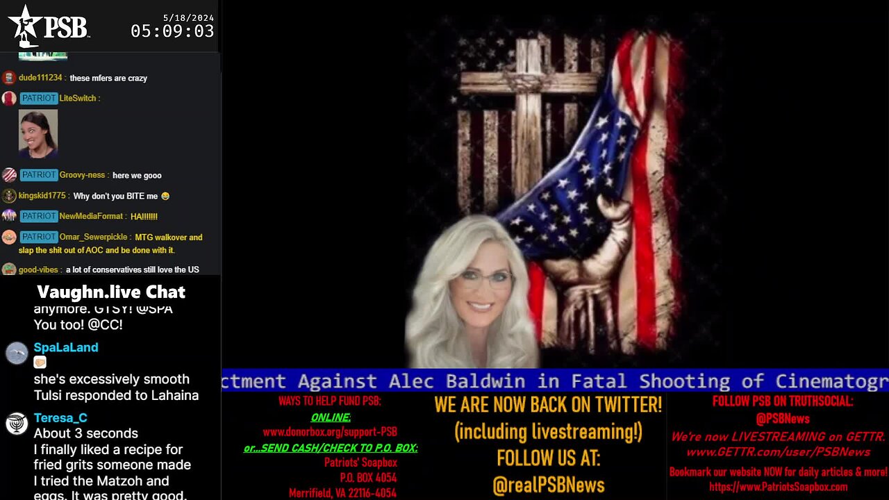 2024-05-18 05:00 EDT - Patriots Rising: with Q Trooper & Majjik