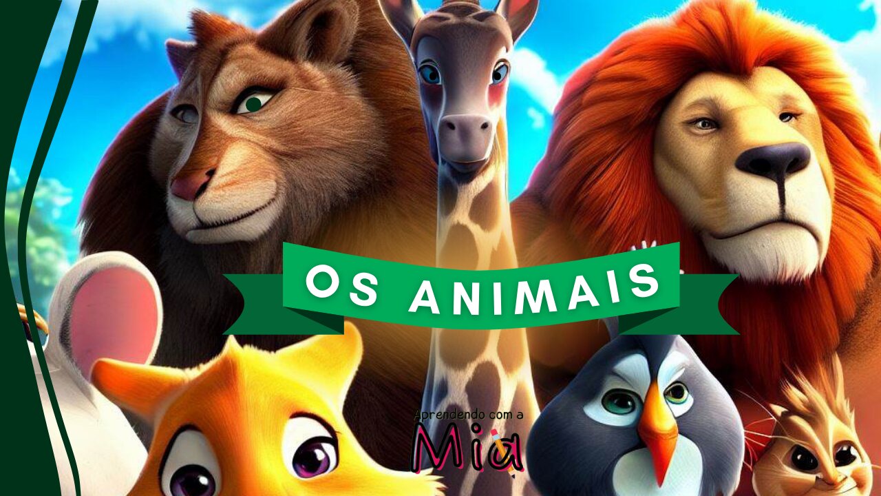 Os Animais 18 minutos | Aprendendo com a Mia