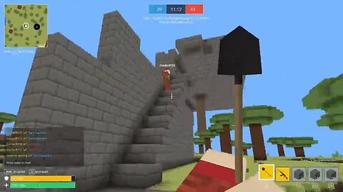 How to make a Paper Castle in Voxiom.