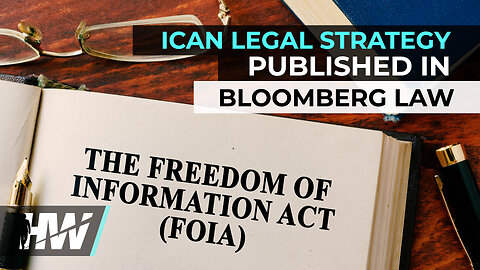 ICAN LEGAL STRATEGY PUBLISHED IN BLOOMBERG LAW