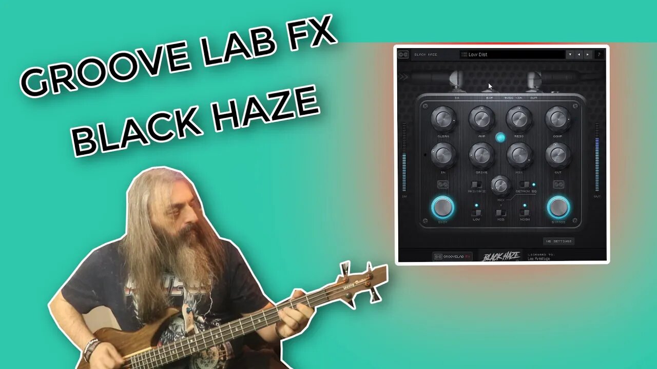 Groove Lab FX Black Haze Bass Tones for Days