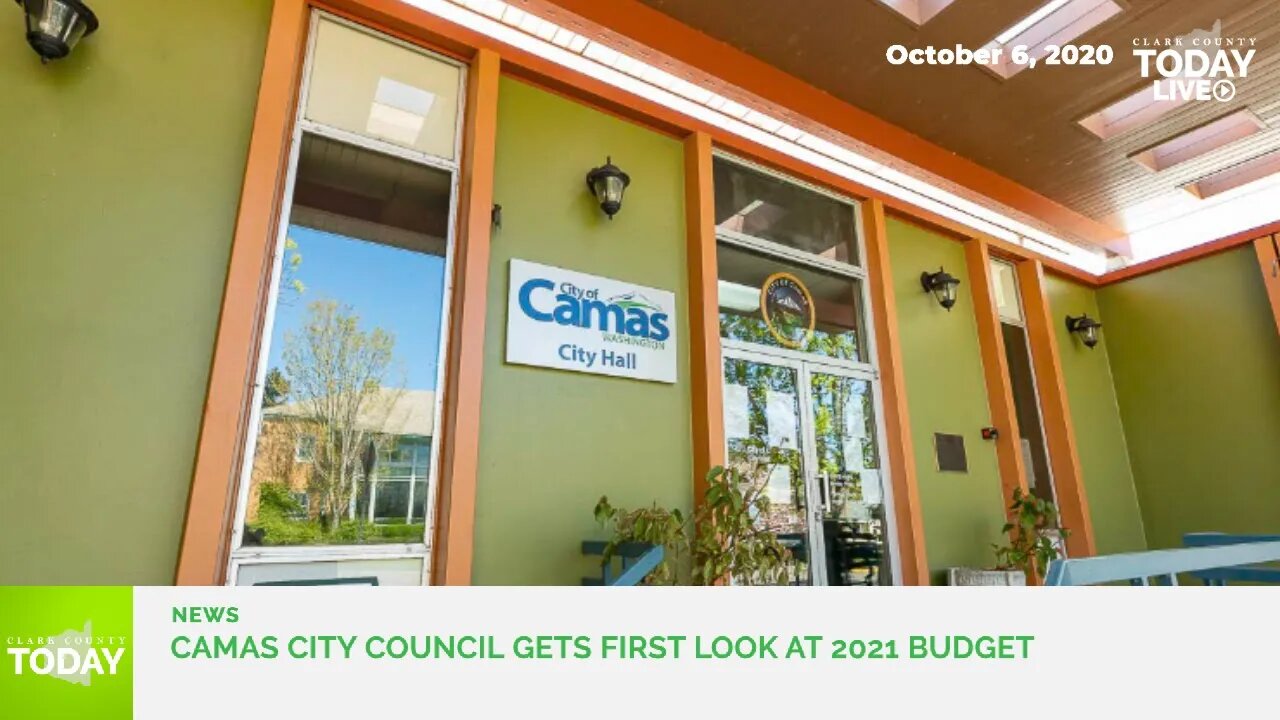 Camas City Council gets first look at 2021 budget