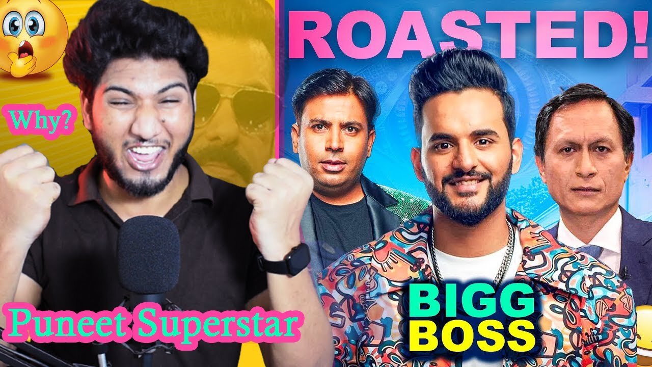 Fukra Insaan And Puneet Superstar in Bigg Boss (Roast) #errajesh