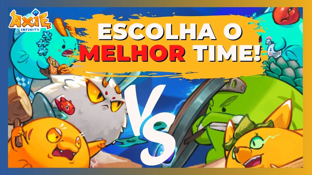 AXIE INFINITY - TOP 10 MELHORES TIMES DO ORIGIN!