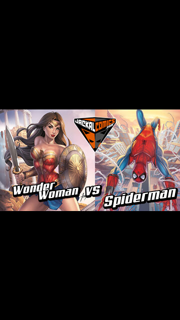WONDER WOMAN Vs. SPIDERMAN - Comic Book Battles: Who Would Win In A Fight?