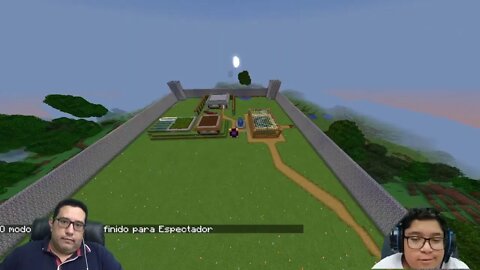 Live de Minecraft 1.16.1, Portal do Fim com #Pai_Eoroper, #eoroper e henriquemsm