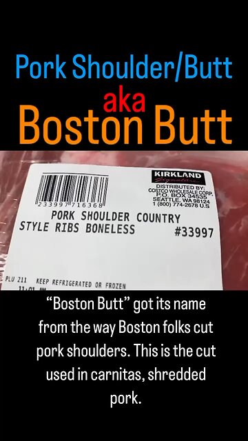 Boston Butt/ Pork Shoulder