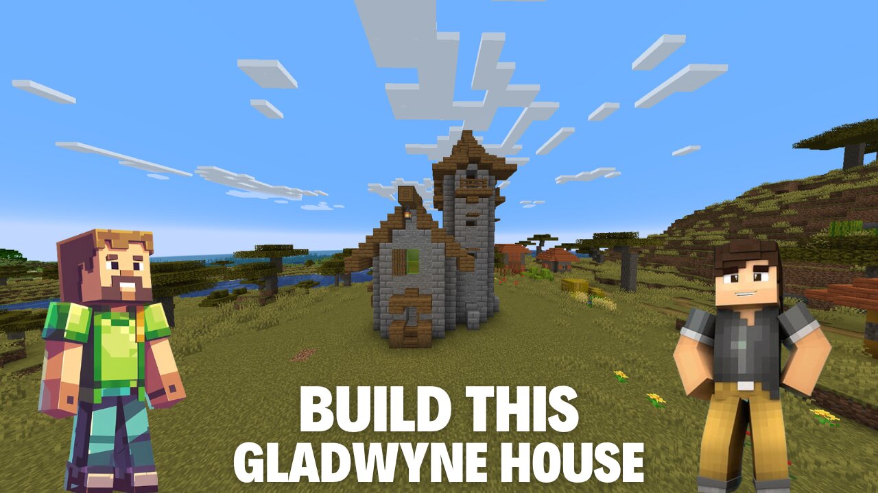 How to Build Gladwyne House in Minecraft #minecraft #minecraftbuild #minecrafthouse