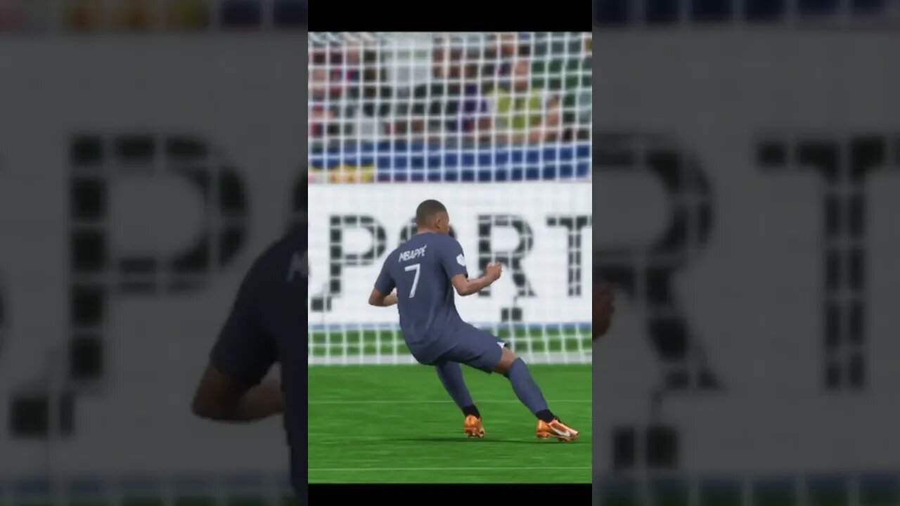 Kylian Mbappé PSG - Best HEADER Goal #mbappé #mbappefans #fifa23 #psg #barcelona #messi