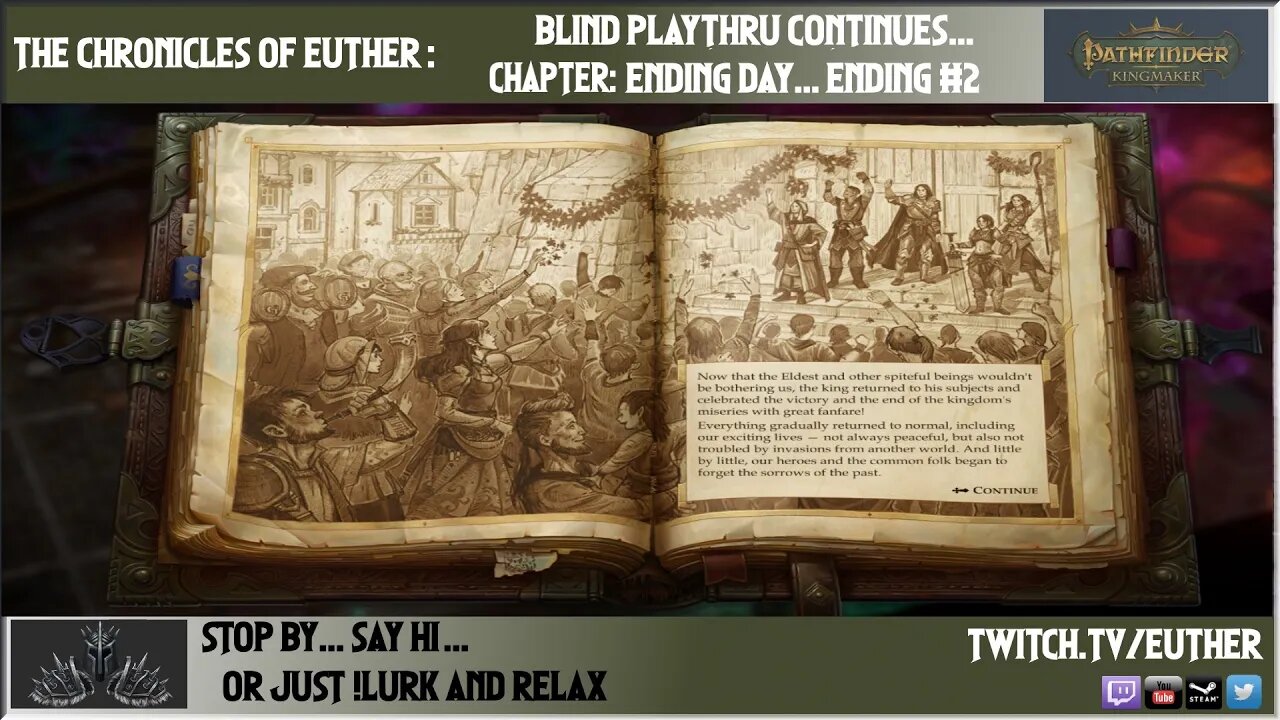 [PC] Pathfinder Kingmaker - Nyrissa and Euther against the Lantern King - Ending 2