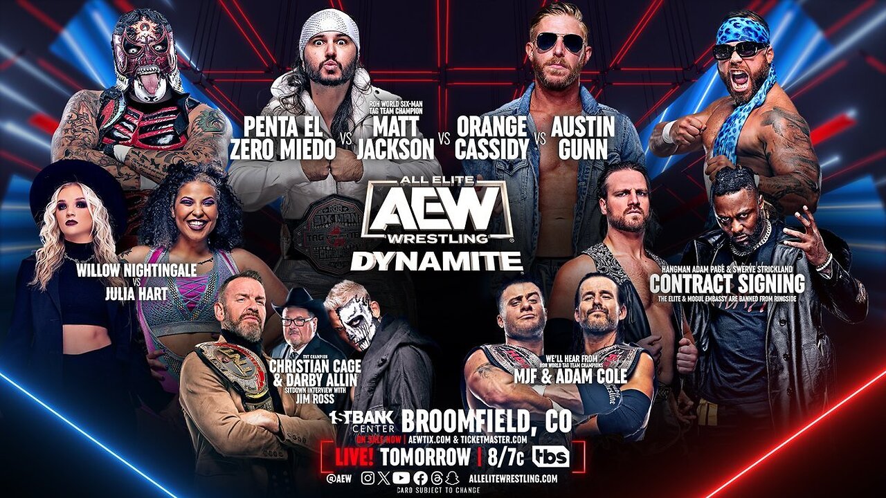 AEW Collision Sept 23rd Dynamite Sept 27th 2023 Watch Party/Review (with Guests)