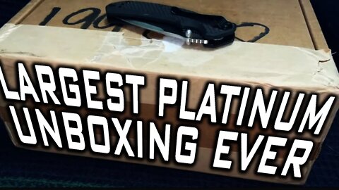 My Largest Platinum Unboxing Ever