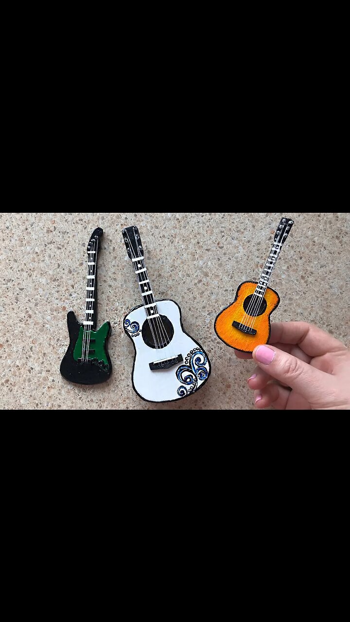 Diy miniature guitar online