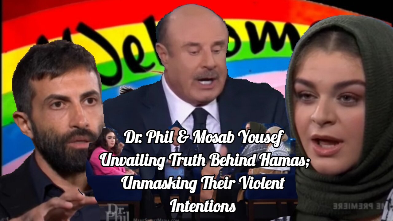 Dr. Phil, Mosab Yousef Truth Behind Hamas; Unmasking. Their Violent Intentions Dr. Phil_Primetime.