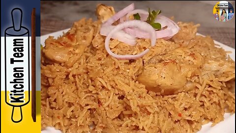 Tikka Pulao recipe | Easy Pulao Recipe | Kitchen Team