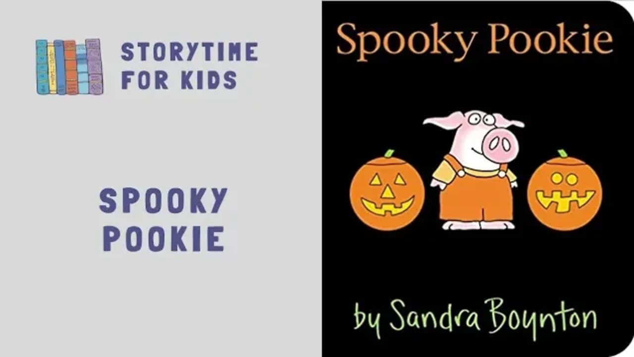 @Storytime for Kids! Spooky Pookie by Sandra Boynton | Halloween