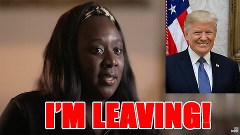 Woke Black Woman LEAVING the U.S.! She's TRIGGERED Trump won!