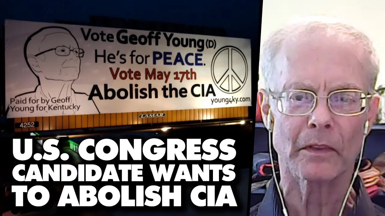 US Congress candidate: Abolish CIA, stop arming Nazis, end drug war