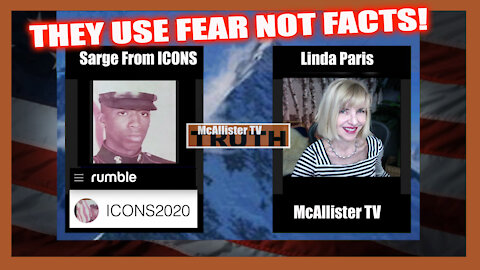 SARGE FROM ICONS! THEY USE FEAR NOT FACTS! LAWFUL VS LEGAL! REPTILIAN HOLOGRAMS!