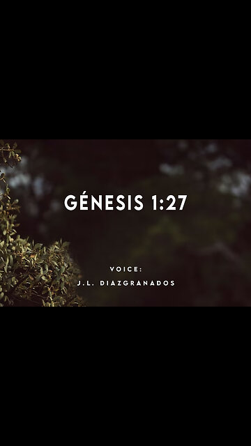 Génesis 1:27