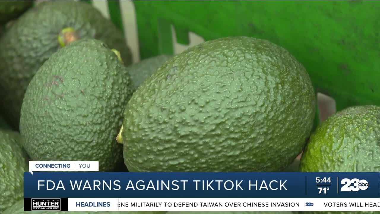 FDA: TikTok avocado hack may cause bacteria to grow