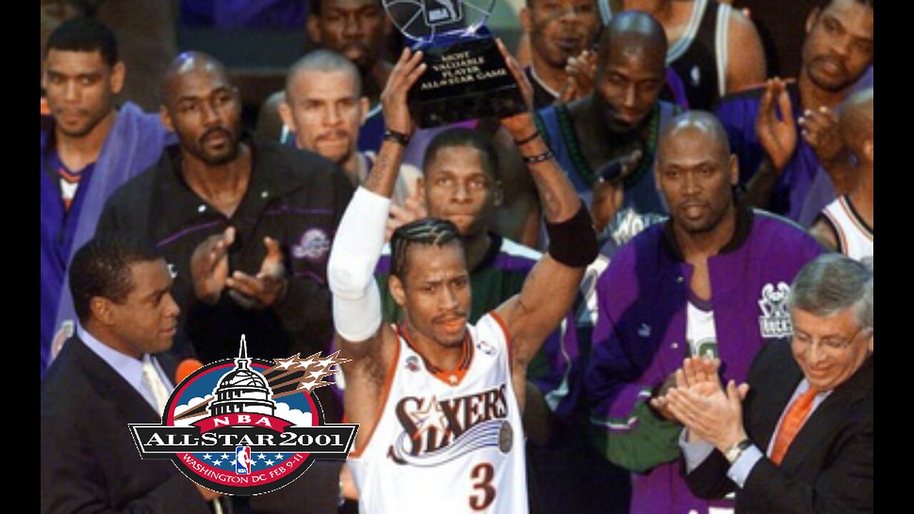 All Star game 2001(when it was good) AI, Kobe, KG, Marburry.