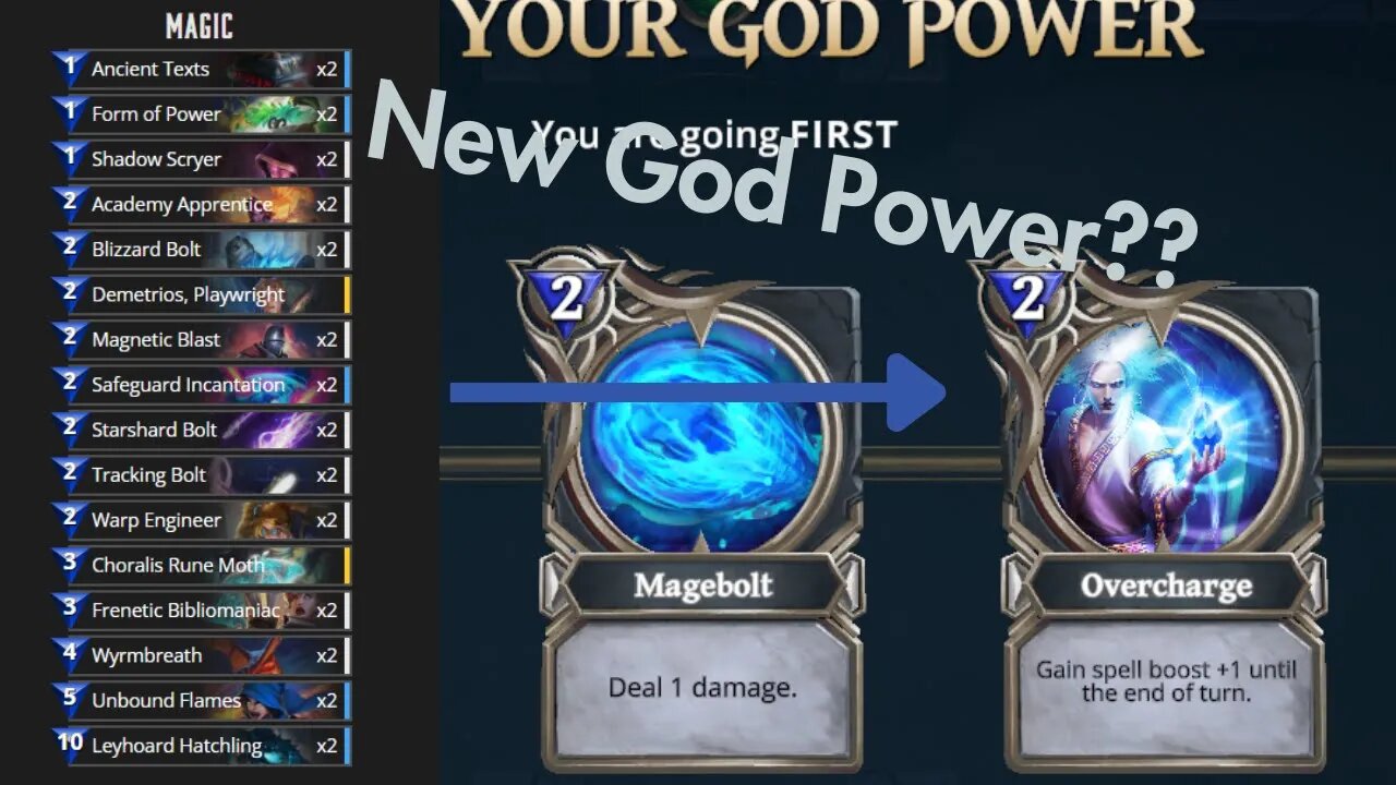 New god power!! Buff or Nerf? | Gods Unchained Gameplay