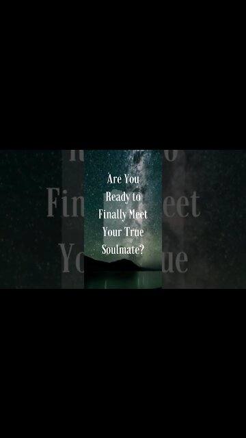 Are you finally ready to meet your true soulmate ? click link in description ! #short