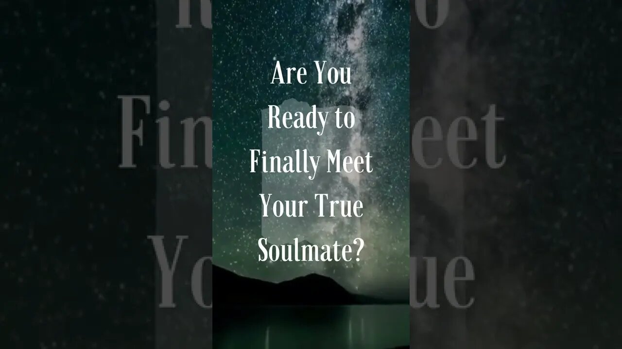 Are you finally ready to meet your true soulmate ? click link in description ! #short