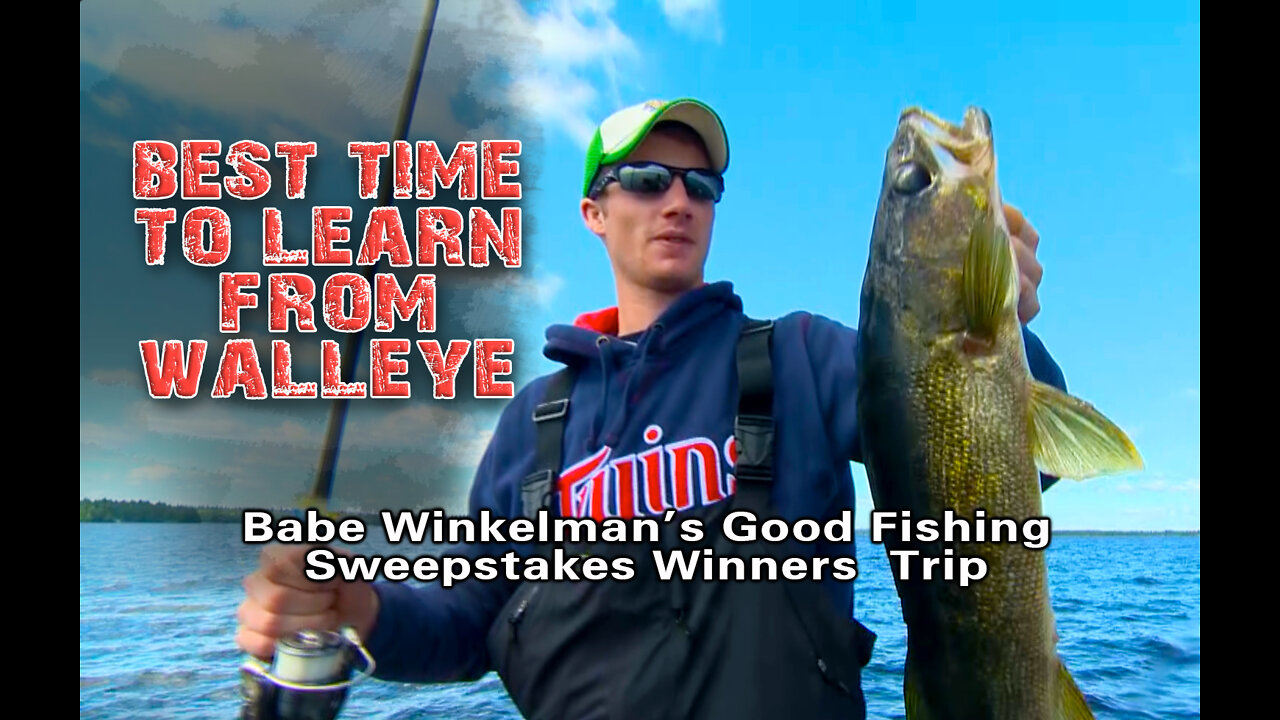 Best time to learn from Walleye