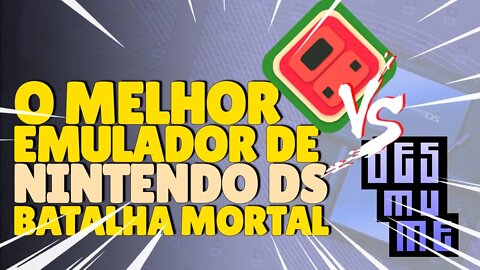 MelonDS Vs Desmume | Qual o MELHOR emulador de NINTENDO DS em 2020?