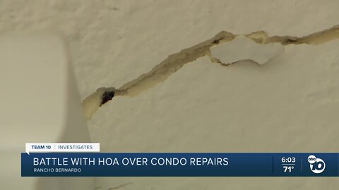Rancho Bernardo homeowner in dispute with HOA over repairs