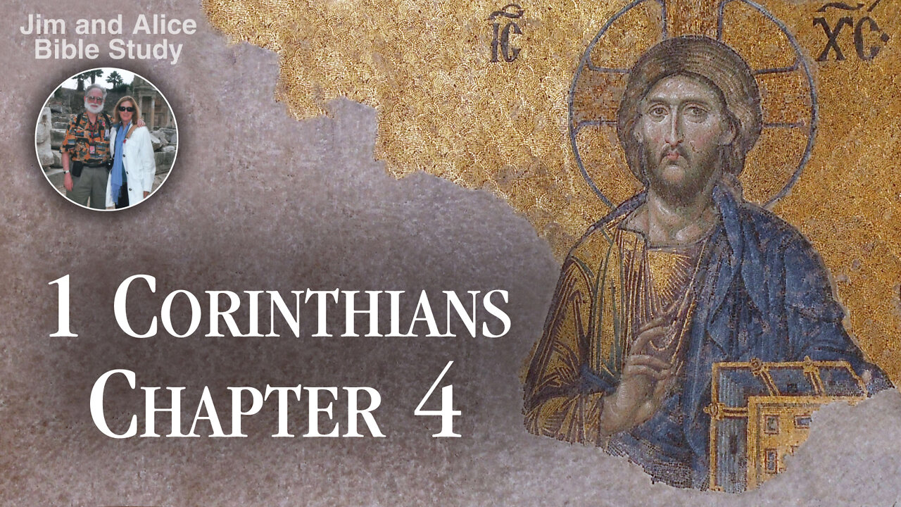 1 Corinthians - Chap 4