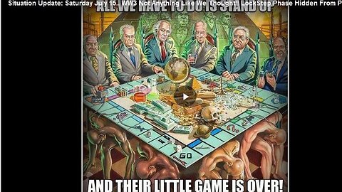 SITUATION UPDATE: SATURDAY JULY 15.. WW3 NOT ANYTHING LIKE WE THOUGHT!! LOCKSTEP PHASE HIDDEN ...