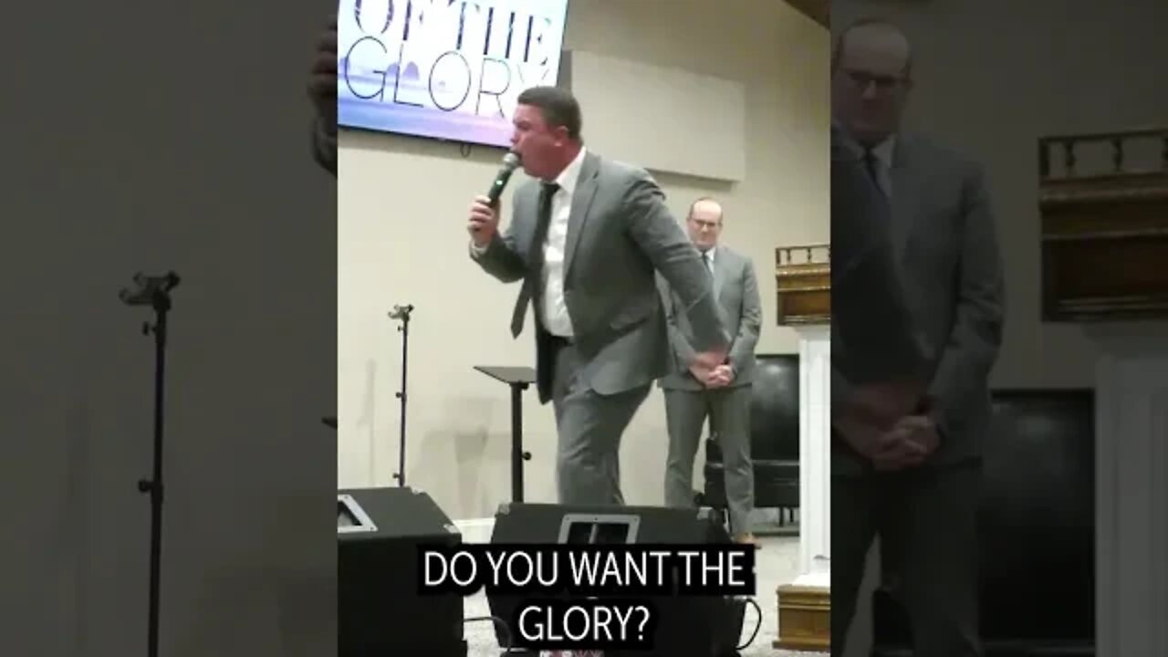 I gotta have the glory!! - Evangelist Heath Travis #upci #apostolic