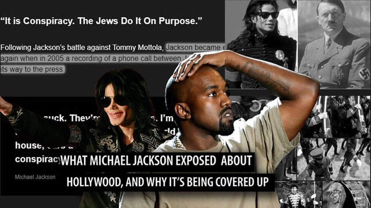 What Michael Jackson Said About Jews, Why They Covered it Up, and His Connections to Ye! 🤫=🤐
