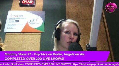 Monday Show 22 - Psychics on Radio, Angels on Air & Radio Alive 90.5 FM