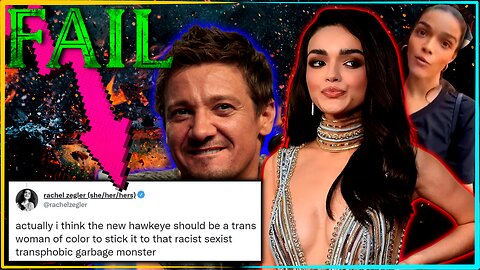 Rachel Zegler GASLIGHTING People on Snow White! WOKE Disney "Princess" ATTACKED Jeremy Renner!