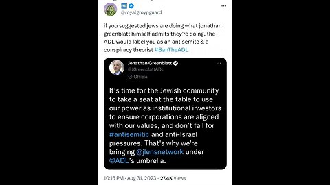 ADL CEO Cries Antisemitism Against Jewish CNBC Host For Asking If He Is Shaking Down Elon Musk! 9-6