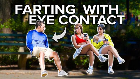 Farting With EYE CONTACT! Funny Fart Prank in NYC!