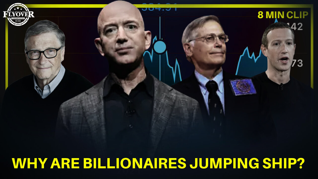 Why are Billionaires Jumping Ship? - Jeff Bezos, Walton Family (Walmart), Bill Gates, Mark Zuckerberg - David and Stacy Whited