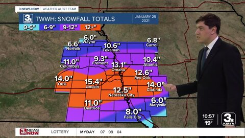 Weather history: The Jan 25, 2021 Snowstorm
